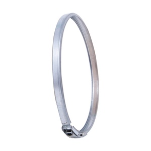 Aros de Tambor de Acero Galvanizado Ecológicos SJPACK de 12 Pulgadas para Uso Químico en Tapas de Tambores de Fibra de 30 cm de Diámetro y Botellas - Product Image 1