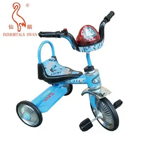Il miglior triciclo per girello in plastica per bambini a tre ruote con triciclo per bambini all'aperto a bordo