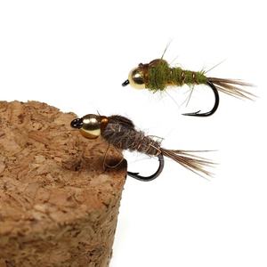 Hameçon double tête en laiton, appât artificiel idéal pour la pêche à la <span class=keywords><strong>mouche</strong></span> ou à la <span class=keywords><strong>truite</strong></span> - Product Image 6