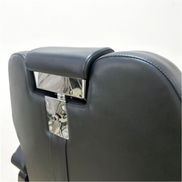 Sillas de peluquero usadas clásicas a la venta/silla de peluquero de presión hidráulica/silla de peluquero negra de industria pesada