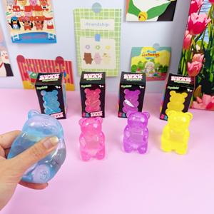 ของเล่นบีบกัมมี่แบร์สีสันสดใส ของเล่นบีบมอลโทสคลายเครียด ของเล่นฟิดเจ็ต - Product Image 1