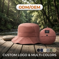 Chapeau Bob Pliable avec Mousqueton, Imperméable, Protection UV, Chapeau de Soleil Pliant pour Voyage, Randonnée, Activités de Plein Air - Fournisseur de Chapeaux