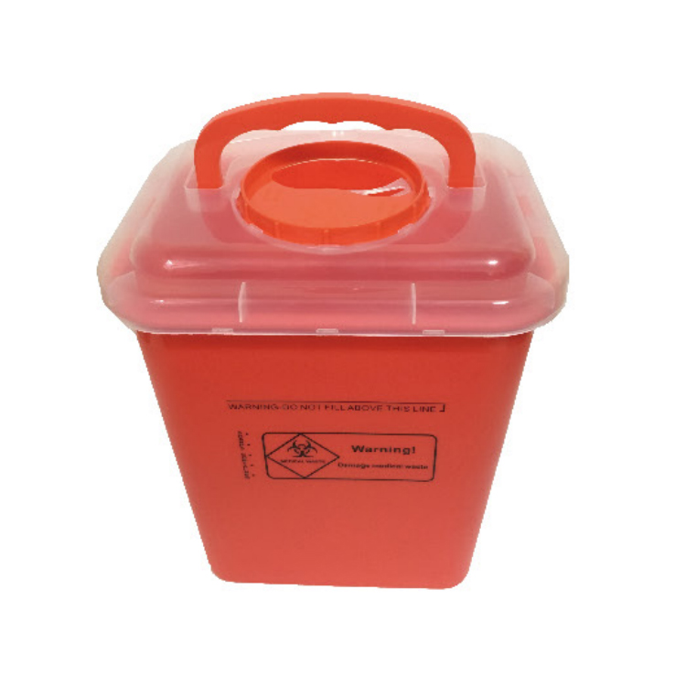 Контейнер для сбора острых биологических отходов, инструменты для острых отходов, контейнер 8 л, контейнер для острых отходов