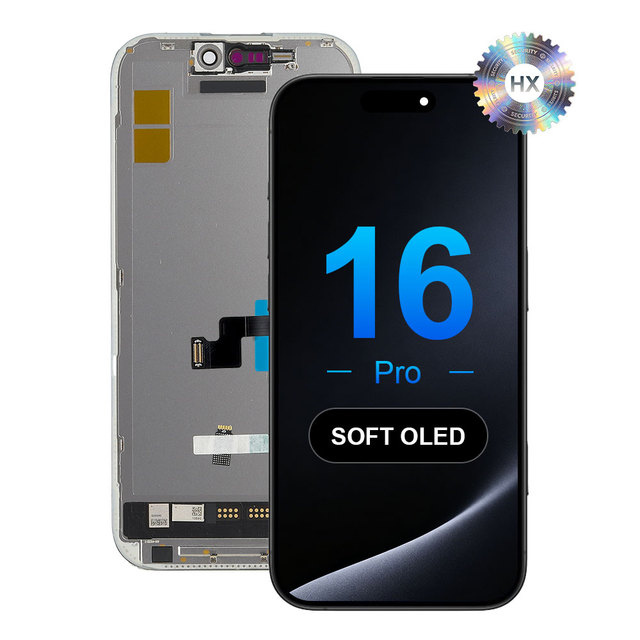 OLED Soft Wholesale HX Phone OLED Screen for 16 Pro Replacement 100% Original TFT Incell Display