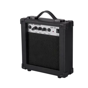 Amplificateur de guitare électrique 10W, pratique de la guitare, petit amplificateur, Mini ampli de guitare Portable avec prise casque et tonalité de distorsion