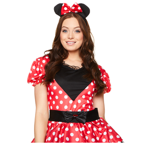 ODM Mujeres Fiesta Carnaval Rendimiento Cosplay Disfraz Venta al por mayor Miss Mouse Vestido XS a 2XL Anime Inspirado Traje familiar - Product Image 4