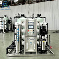 Station de traitement d'eau certifiée CE, système de purification d'eau par osmose inverse, filtre à eau RO industriel pour l'eau potable