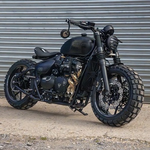 <span class=keywords><strong>Triumph</strong></span> Bonneville Bobber d'occasion, moto rétro à essence 1200cc, classique britannique, faible kilométrage, prête à l'exportation - Product Image 5