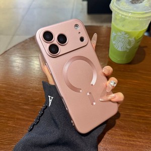 Coque de téléphone portable magnétique en TPU souple dépoli simple pour <span class=keywords><strong>iPhone</strong></span> 17Air 16promax 15 14plus 13 12 11pro XR Xsmax – Vente en gros - Product Image 5