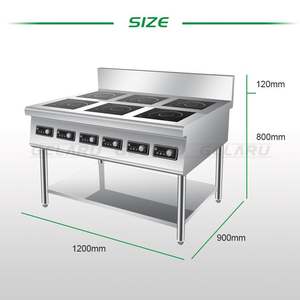 Caldero de Inducción Comercial de Primera Calidad para Forja en Caliente Industrial con Placa Grande - Product Image 3