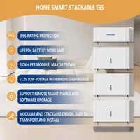 Sistema de almacenamiento de energía solar IP66 para el hogar con batería de litio LiFePO4 de 200Ah, capacidad de energía solar de 10KWH CEI021 G99 VDE CE CERT