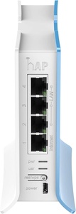 Mikrotik RB941-2nD-TC HAP Lite, Nuevo Firewall Doméstico, VPN, VoIP, 32MB, 4 Puertos 10/100, 2.4GHz 802.11b/<span class=keywords><strong>g</strong></span>/<span class=keywords><strong>n</strong></span> 2x2 - Product Image 2