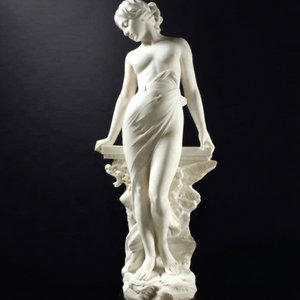 Meilleure sculpture de femme nue en marbre pour l'intérieur, statue de fille nue sexy - Product Image 1