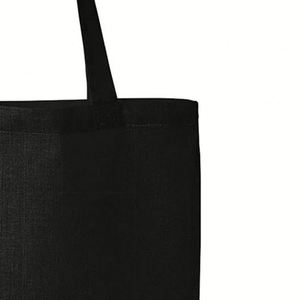 Sacs fourre-tout en toile de coton réutilisables et écologiques avec logo personnalisé imprimé, sac fourre-tout 100% toile de coton pour femmes, sac fourre-tout en toile - Product Image 5