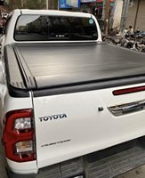 Cubierta Retráctil Eléctrica Impermeable de Alta Calidad para Caja de Camioneta Silverado 1500 Ram, Tapa Enrollable de Aluminio sin Perforación