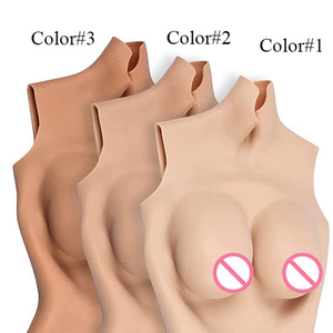 Combinaison en silicone une pièce pour femmes travesties avec vagin et gros seins pour travestis, transgenres, drag queens - Product Image 6