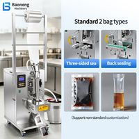 Machine d'emballage automatique de sachets de liquide VFFS, machine de remplissage et de scellage de sachets de sucettes glacées