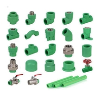Raccords de compression pour tuyaux en PPR, tuyaux et raccords en PPR, matériaux de plomberie, raccords en PPR