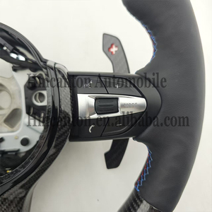 Volante Deportivo de Fibra de Carbono y Cuero de Alta Calidad para BMW Serie 5 F30 F10 F32 F90 F80 F82 F87 - Product Image 4