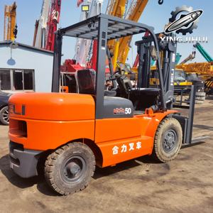 รถยก HELI CPCD50 5 ตัน รถยกมือสองจากจีน เครื่องยนต์ ISUZU C240 5 ตัน รถใช้แล้ว รถมือสอง ใช้เชื้อเพลิง 5000 กิโลกรัม - Product Image 1