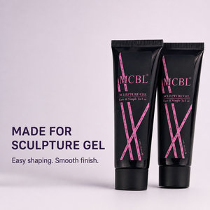 Liquide de lissage professionnel pour gel à ongles 50ml, sans HEMA ni TPO, avec pinceau de contrôle pour extension et mise en forme, usage en salon - Product Image 2