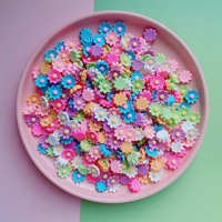 Liontin Bentuk Bunga Daisy 14 MM Warna-warni Lucu untuk Aksesoris Ponsel DIY, Aksesoris Rambut, Casing Ponsel - Segar dan Manis