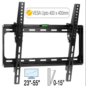 Factory supplier up and down tilt tv wall mount vesa tv wall mount bracket fits 26-55 TV