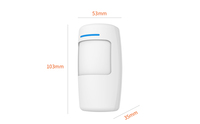 Burglar Alarm System PIR Detector RF433 Motion Detector for Home Alarm System
