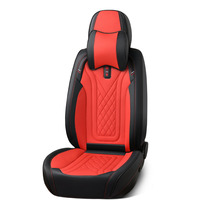 Facile à nettoyer universel 360 tout compris sans couture PU PVC tricoté housses de siège de voiture de soins de santé