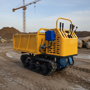 <span class=keywords><strong>Dumper</strong></span> Cingolato per Costruzioni e Agricoltura, <span class=keywords><strong>Mini</strong></span> Trasportatore Pesante con Capacità di Carico di 650 kg - Product Image 4