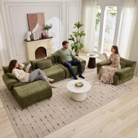 Neues Design Vakuum kompression L-Form Eck kombination Luxus ohne Knochen Sofa garnitur Möbel Modulares Schlafs ofa