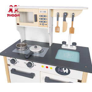 Bambini Educational Pretend Ruolo Bianco Gioco Giochi In <span class=keywords><strong>Legno</strong></span> Per Bambini Set Da <span class=keywords><strong>Cucina</strong></span> Giocattolo Per Le Ragazze - Product Image 3