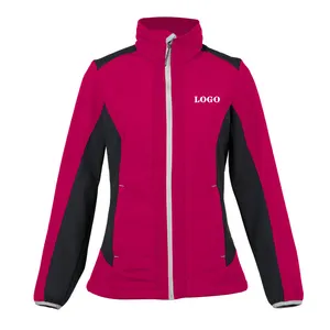 Professional supplier OEM outdoor jacket waterproof recyclable softshell jacket with polar fleece