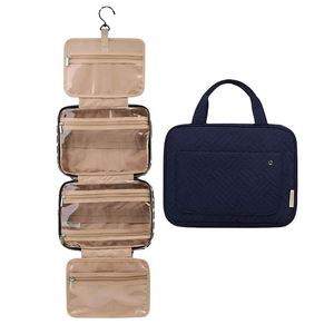 Bolsa de Maquillaje Portátil Impermeable de Gran Capacidad con Logotipo Personalizado de Fábrica BSCI, Bolsa de Aseo Colgante para Mujer y Hombre - Product Image 2