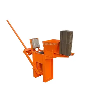 Máquina de bloques de tierra comprimido de arcilla, LY1-40, manual, precio más barato