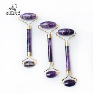 Meilleur <span class=keywords><strong>Prix</strong></span> Portable Améthyste <span class=keywords><strong>Rouleau</strong></span> <span class=keywords><strong>de</strong></span> <span class=keywords><strong>Jade</strong></span> Gua Sha Beauté Massage Du Visage Violet Cristal <span class=keywords><strong>Jade</strong></span> <span class=keywords><strong>Rouleau</strong></span> Pour Le Visage - Product Image 4