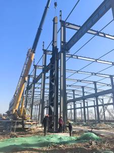 ISO9001 tùy chỉnh nhà máy Kết Cấu Thép nhịp lớn lắp dựng nhanh H cột thép và dầm nhà thép - Product Image 5