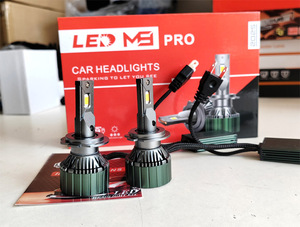 Bóng đèn pha LED ô tô M8 Pro 20000 LM H4 130W, đèn ô tô tự động bằng đồng 6000K H4 881 9005 H11, hệ thống chiếu sáng ô tô đa năng - Product Image 6