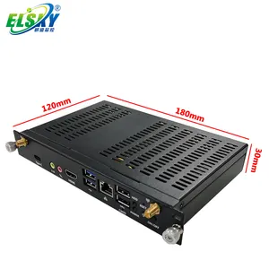 Mini pc ELSKY con rs232 OPS10U 10th i5 Typc-C Quad Core 1.6G processore 4K @ 60Hz Display OPS Computer Mini PC