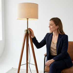 Modern Design Floor Standing Lamps Classical Designer Tripod Floor Lamp Antique Customized Color Customized Size Home Decor - Product Image 6