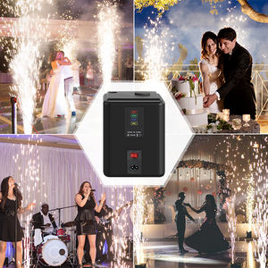 آلة نثر الشرر الباردة المعتمدة CE لعام 2026، بقوة 350 واط، ترش لمسافة 3 أمتار، آلة شرر صغيرة للحفلات والأعراس والنوادي وحفلات الدي جي - Product Image 1