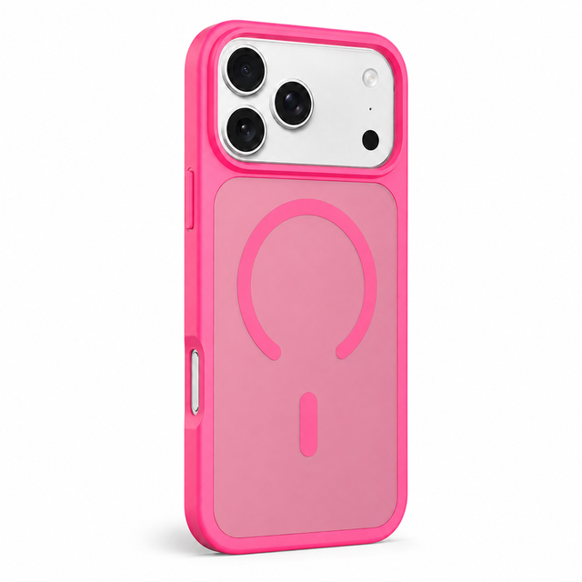 Soft Touch Matte Magnetic Phone Case for iPhone 15 16 17 18 Pro Max TPU PC Hybrid Shockproof Anti Fingerprint Protection Cover