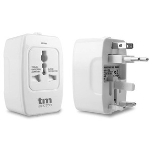 Adattatore 125V-15A / 250V-10A, ideale per dispositivi elettrici in viaggio, compatibile con molteplici tensioni e usi. - Product Image 1