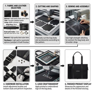 Custom Casual Boxy Work Laptop <strong>Tote</strong> Purse Large Crossbody <strong>Teacher</strong> Book <strong>Bag</strong> Large Structured Nylon <strong>Tote</strong> <strong>Bag</strong> for Women - Product Image 5