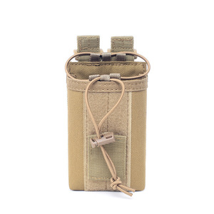 Vente en gros de support de radio tactique étui réglable pour radios Molle sac lourd étui pour talkies-walkies à deux voies - Product Image 4
