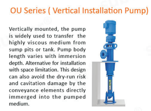 OU Vertical <b>Pump</b> 1.5 HP/7.5 High OEM Explosion-Proof <b>Pump</b> Body Length Adjustable for Tanks/Sumps of Varying Depths - Product Image 2