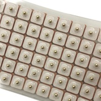Energinox 600 Comprimés de Recharge Magnétiques d'Acupression Perles d'Or 24K Graines Auriculaires