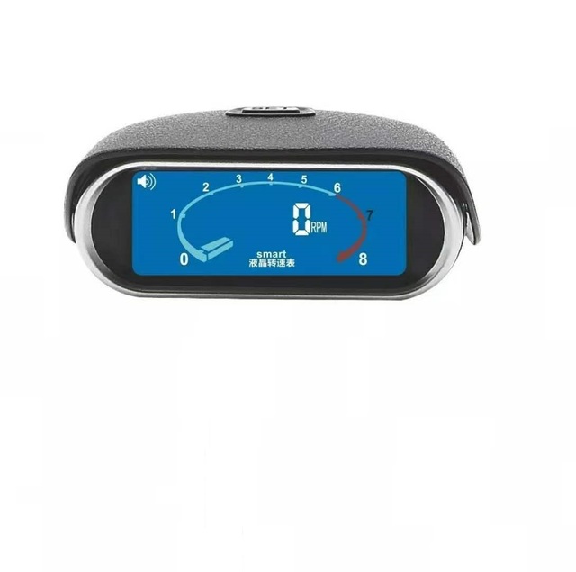 12/24v Universal Auto Car LCD Tachometer Digital Engine Tach Gauge Car Motorcycle Rpm Meter