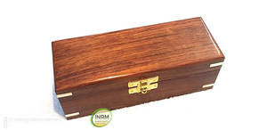 Handmade Antique Nautical Brass Telescope with Wooden Box Beautiful Designer Brass Inlay Work <b>Novelty</b> <b>Gifts</b> - Product Image 4