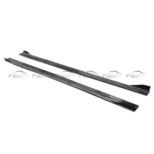 Extensiones de faldones laterales de fibra de carbono para MERCEDES-BENZ Clase A W177 W118 A35 A45 CLA35 CLA45 Tuning Automotriz - Product Image 5